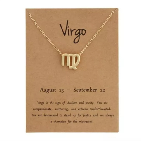 Zodiac Jewelry - ♍️ NWT VIRGO Zodiac Necklace♍️